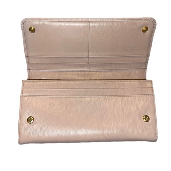 Prada Vitello Move Continental Cammeo Wallet - Picture 5 of 14